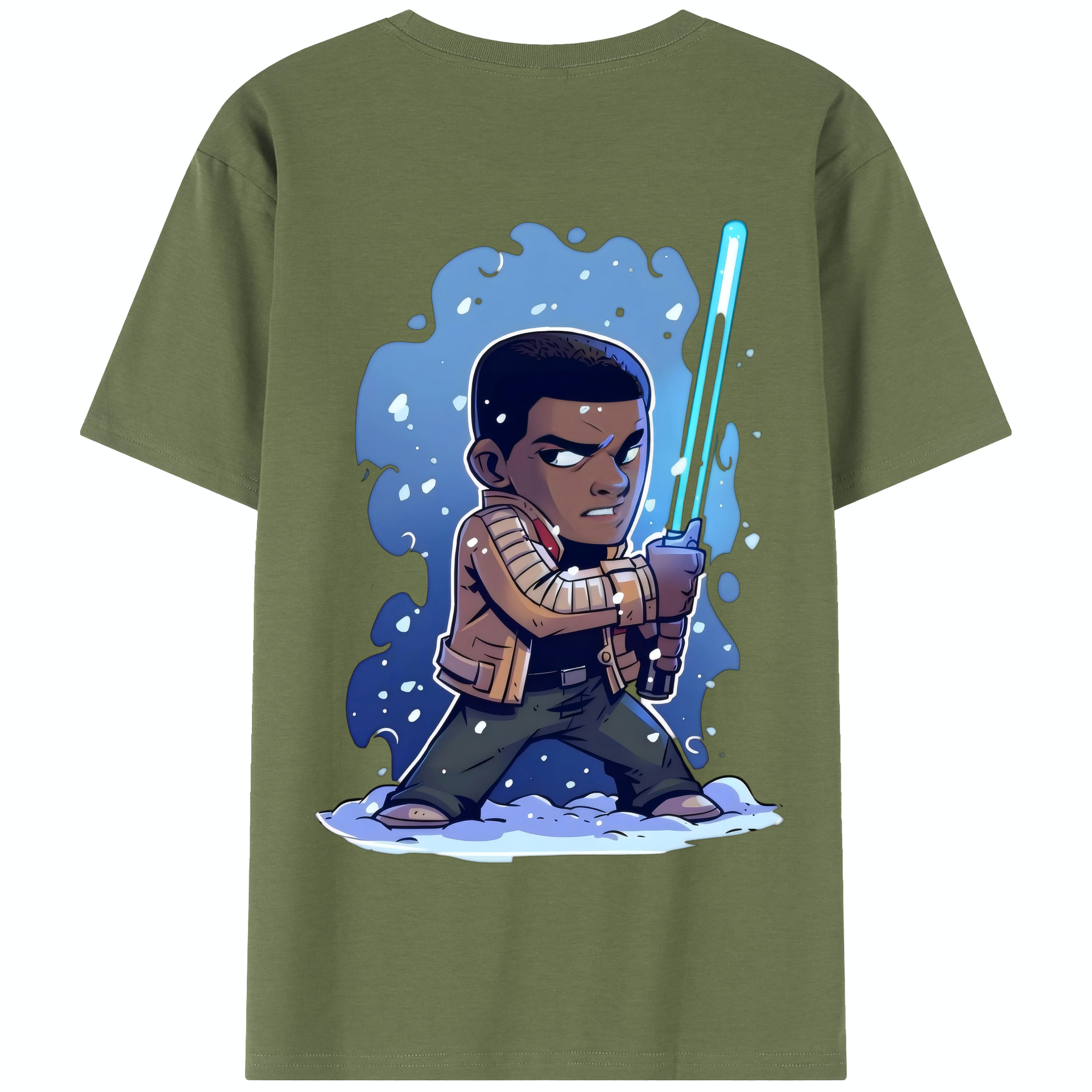 （画像用） スター・ウォーズ Star Wars 綿100％半袖Tシャツ（背面プリント）